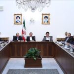 جلسه دولت برای تنظیم بازار با حضور معاون اول رییس جمهور و وزرا و رییس اتاق اصناف ایران